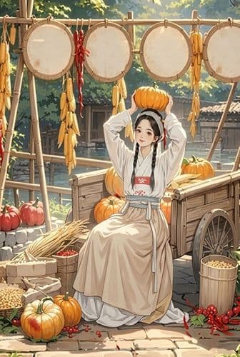 After the Divorce, Enjoying a Feast with Mother, While the Jerk Father's Family Frets